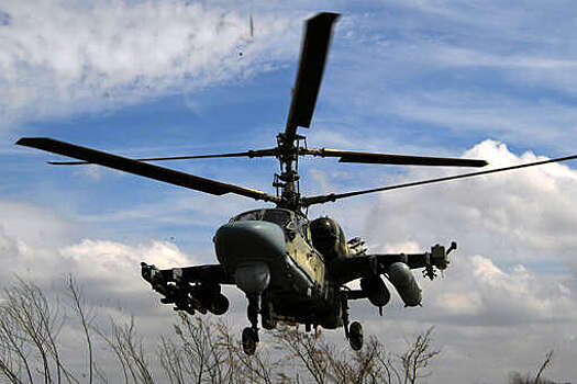 РГ: экипаж российского вертолета Ка-52 "Аллигатор" выжил два раза подряд