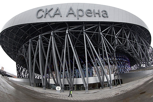 СКА впервые сыграл на новом домашнем стадионе в КХЛ