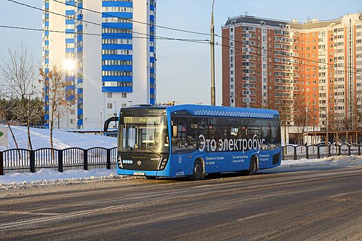 С начала года в Москву поставили более 30 новых электробусов