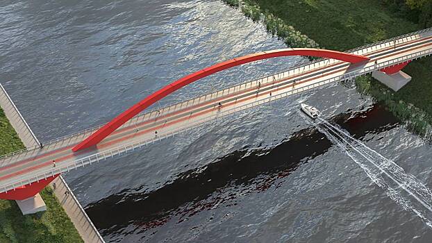 Соединяющий Мневниковскую пойму и Филевский парк мост построят в Москве