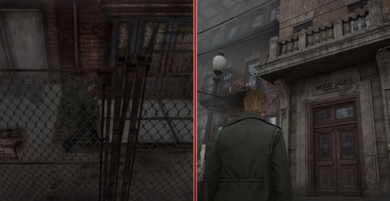 Сравнение геймплея в оригинальной Silent Hill 2 и ремейке1