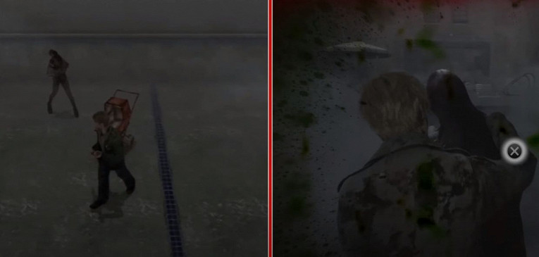 Сравнение геймплея в оригинальной Silent Hill 2 и ремейке2
