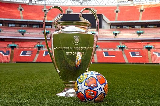 УЕФА представил мяч для плей-офф и финального матча Лиги чемпионов-2024