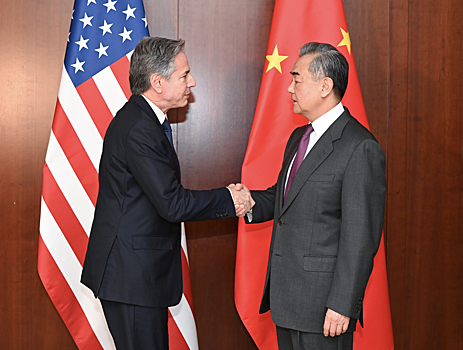 Глава МИД Китая выступил с требованием к США на встрече с Блинкеном