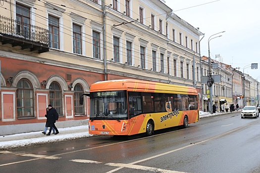 В Ярославле открыли первый электробусный маршрут через весь город