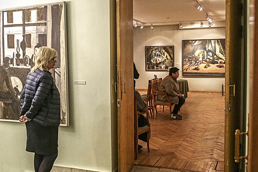 В Москве открылась выставка художника "сурового стиля" Андрея Васнецова