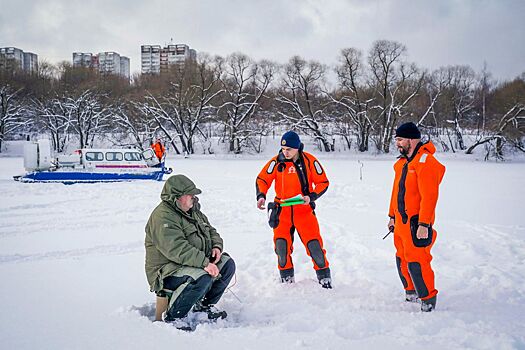 В Москве усилили контроль безопасности на реках и водоемах из-за оттепели