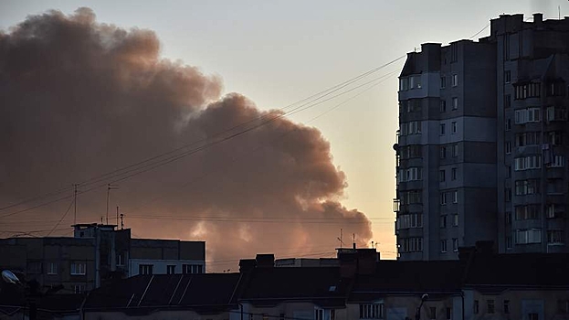 В Полтавской области Украины произошли взрывы