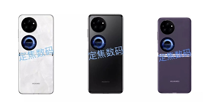 Появились фото складного смартфона Huawei Pocket S2