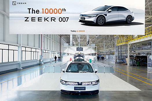 В США впечатлились темпами продаж электрокара Zeekr 007