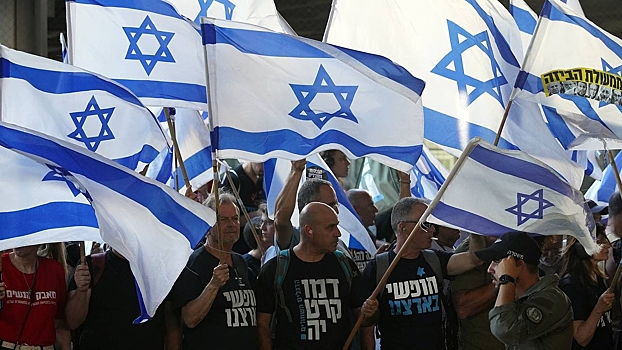 В Тель-Авиве задержали пятерых участников антиправительственной акции