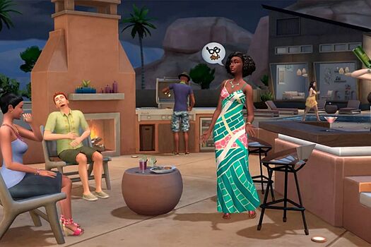 В The Sims 4 добавили мигающую кнопку с платными наборами