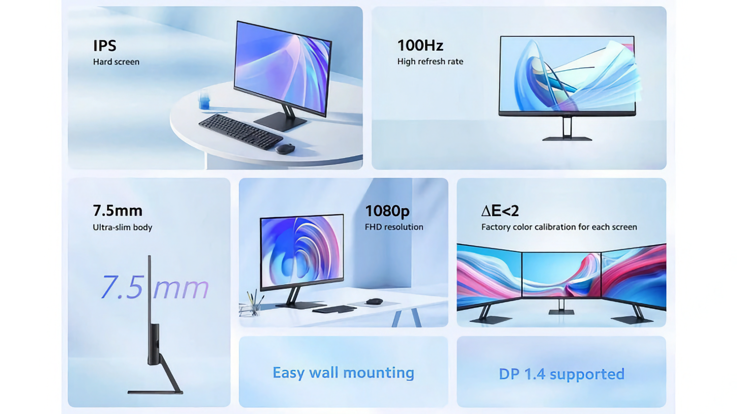 Xiaomi представила 24-дюймовый 100 Гц FullHD-монитор всего за $701