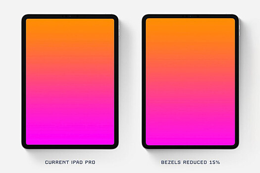 Apple слегка изменит дизайн новых iPad Pro