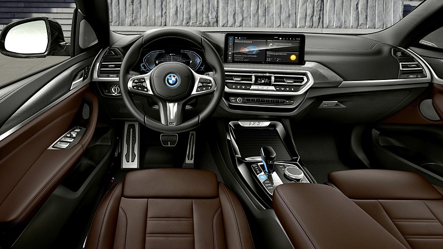 BMW опубликовала тизер интерьера нового кроссовера. Вероятно, это iX3 следующего поколения3