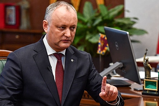 Додон: Переизбрание Санду станет концом государственности Молдавии