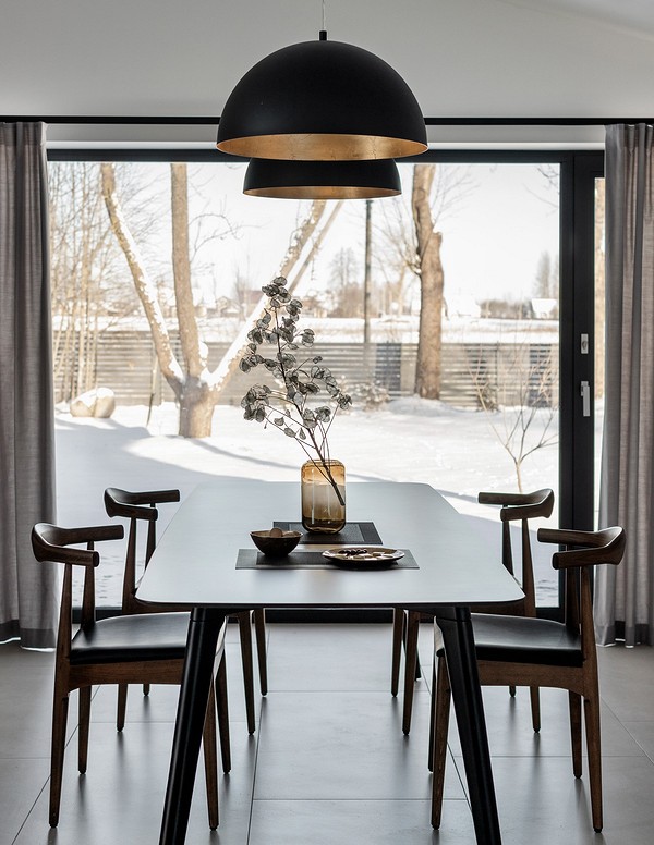 Дом в Белорусской Швейцарии: модернистский интерьер на 130 кв. м3