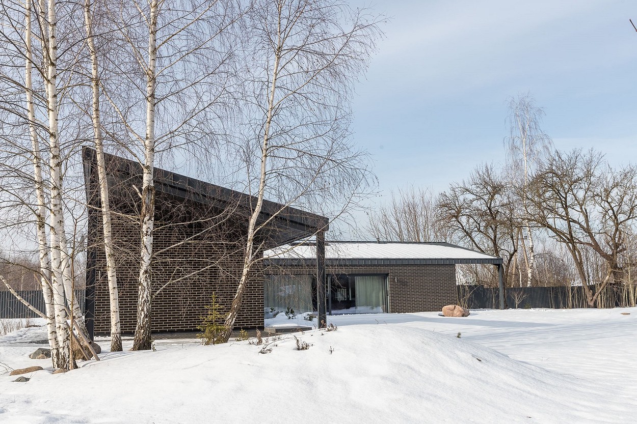 Дом в Белорусской Швейцарии: модернистский интерьер на 130 кв. м28
