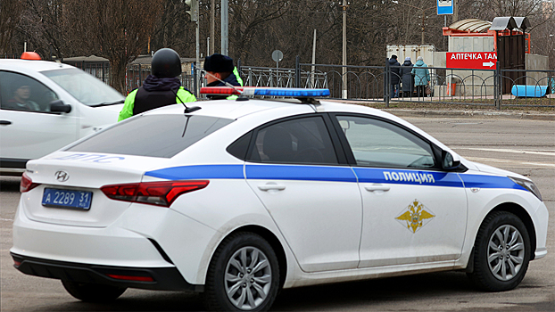 Движение перекрыли на одной из улиц в Белгороде из-за ЧС