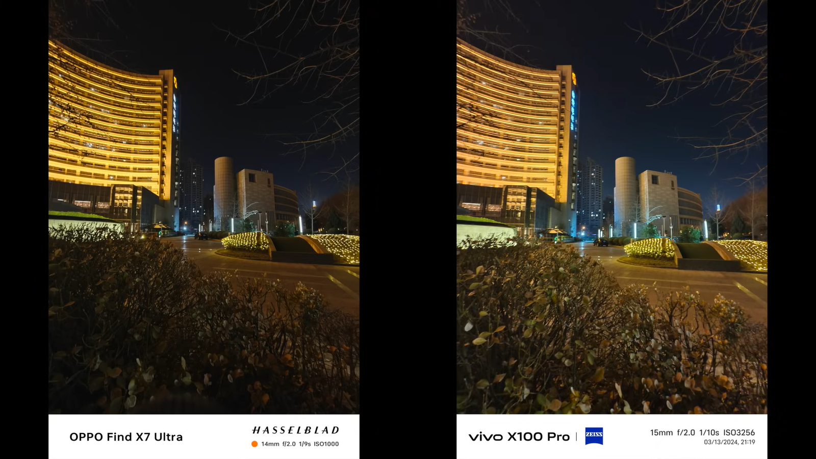 Флагманские Vivo X100 Pro и Oppo Find X7 Ultra сравнили по качеству камер22