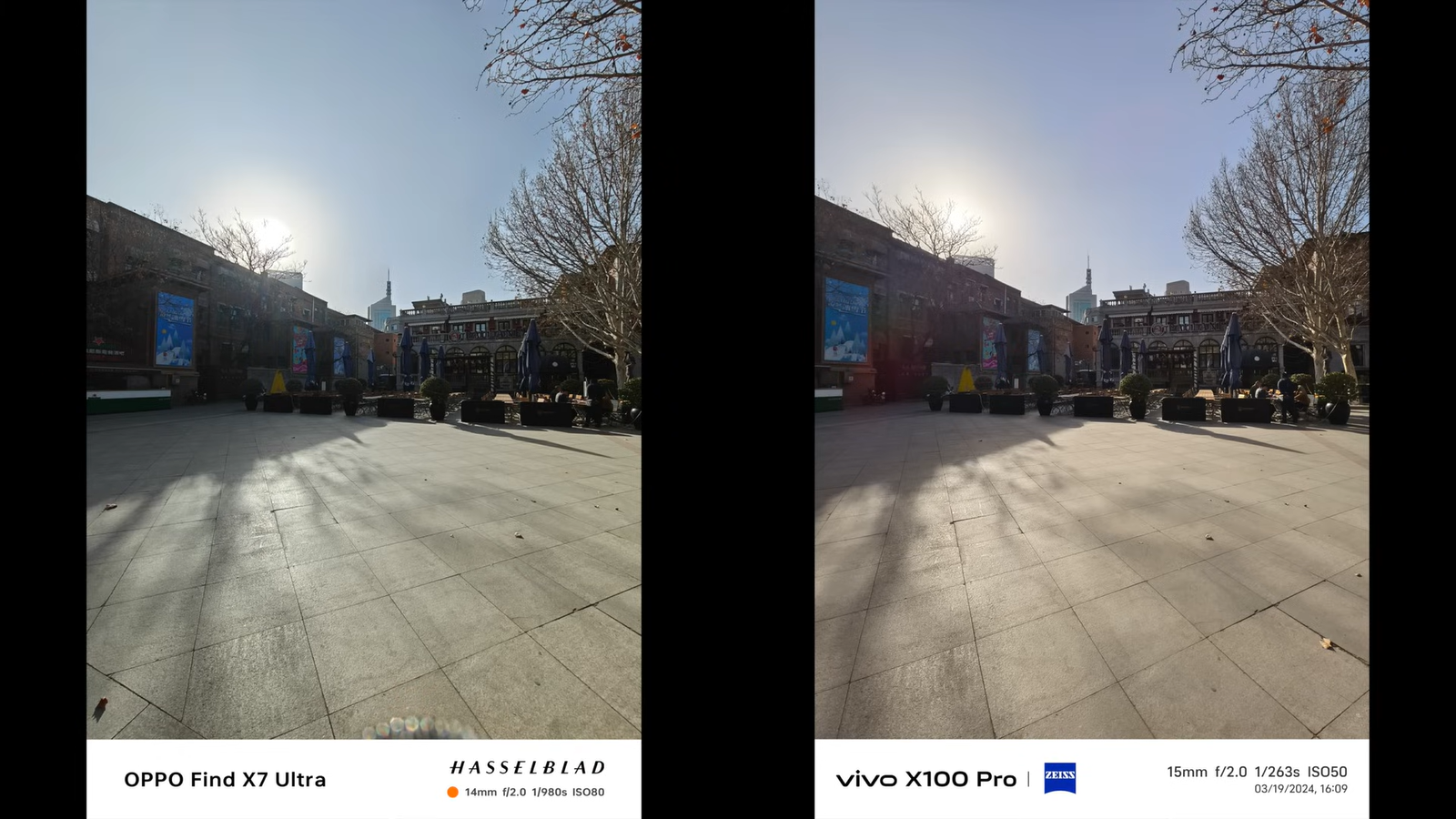 Флагманские Vivo X100 Pro и Oppo Find X7 Ultra сравнили по качеству камер3