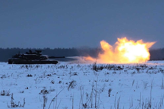 Дрон "Упырь" поразил танк Abrams на авдеевском направлении