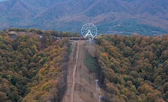 Горнолыжную трассу нового курорта в Северной Осетии благоустроили для туристов