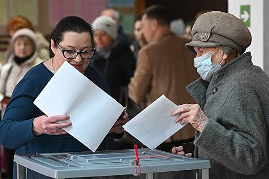 Явка на выборах президента России превысила 10 процентов