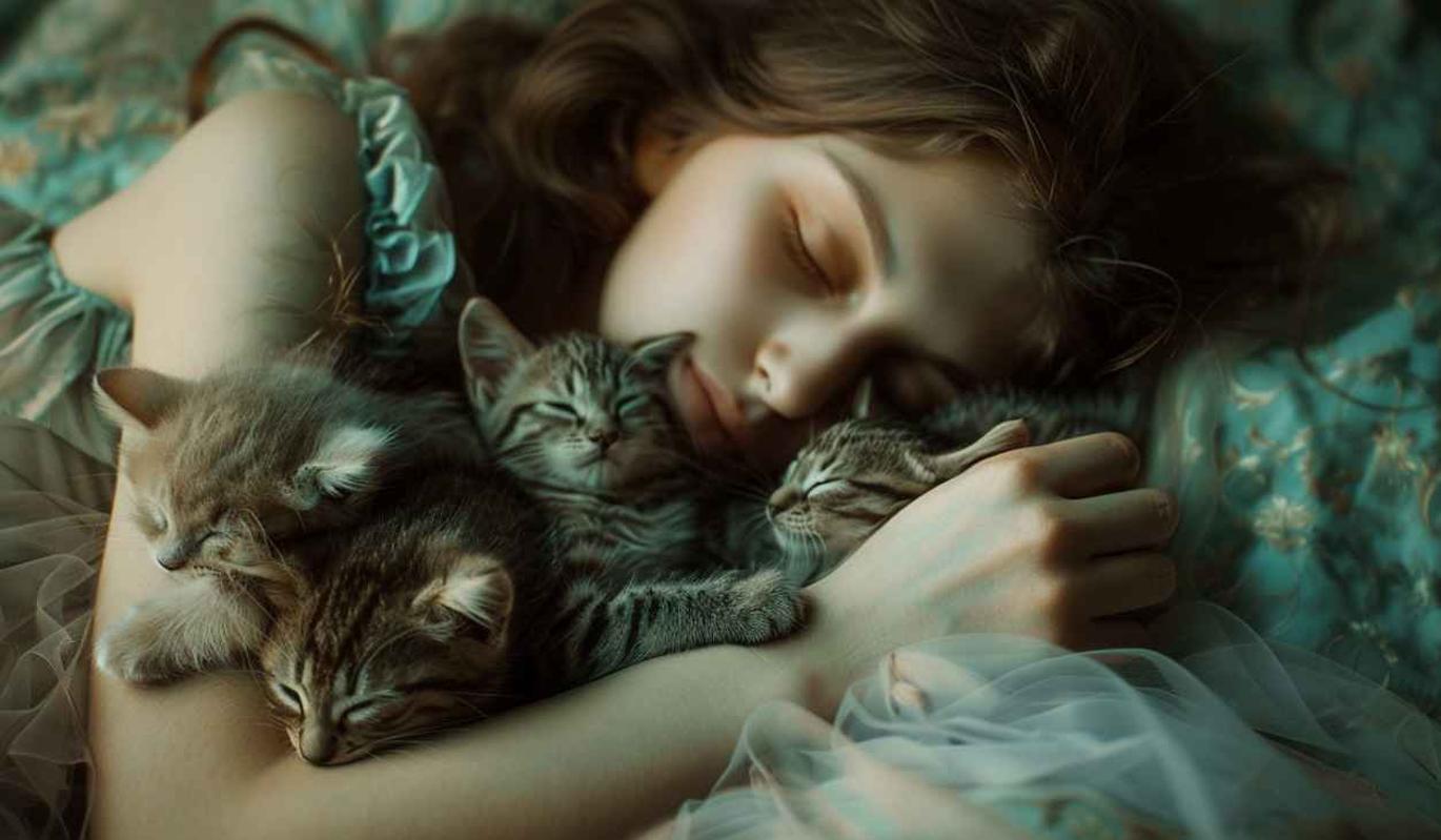 К чему снятся маленькие котята женщине: толкование снов с учетом разных деталей