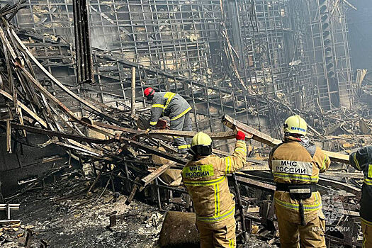 Стало известно количество эвакуированных из «Крокуса» и спасенных при пожаре