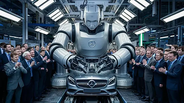 Mercedes испытает человекоподобных роботов для работы на своих заводах