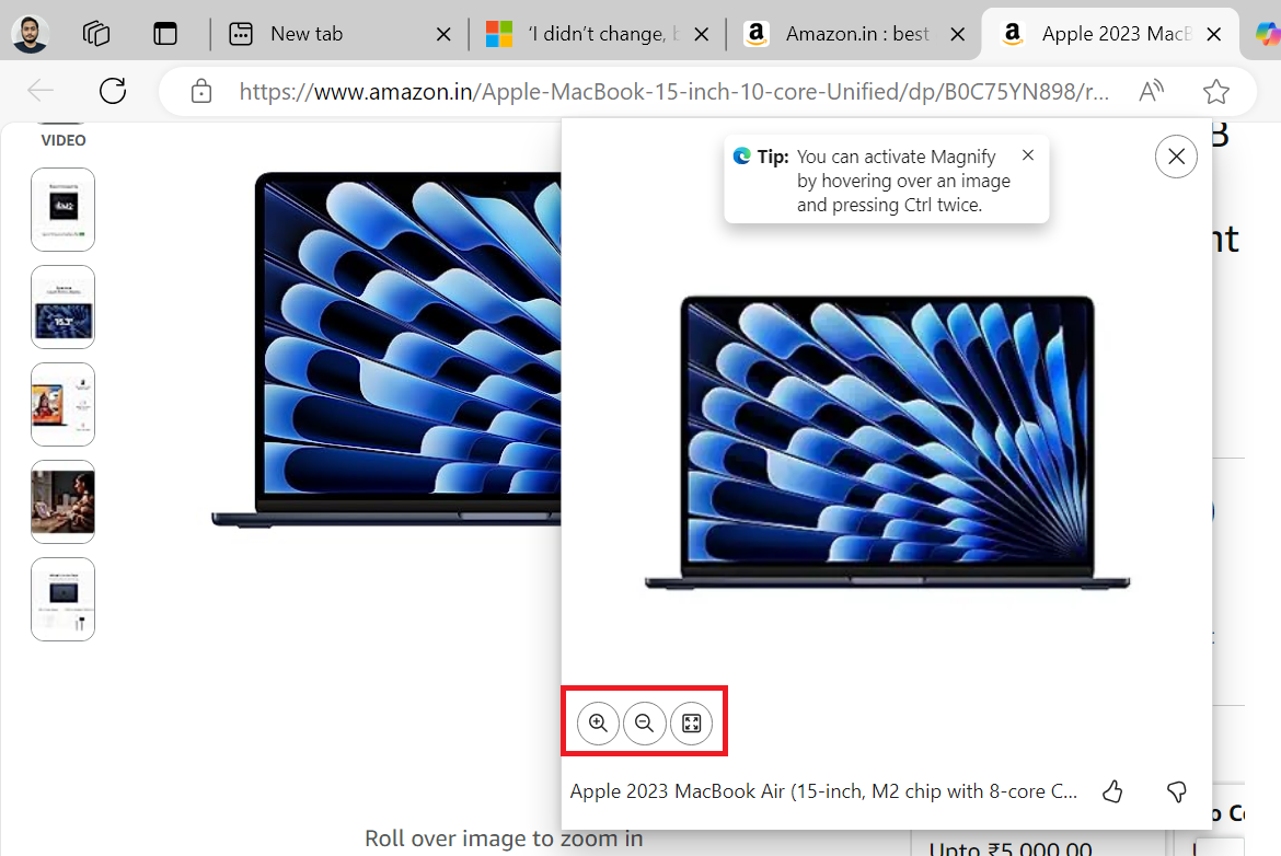 Microsoft Edge научился увеличивать картинки прямо в браузере с помощью ИИ1