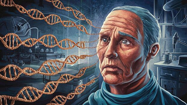 Новая теория старения: чем длиннее гены, чем больше морщин