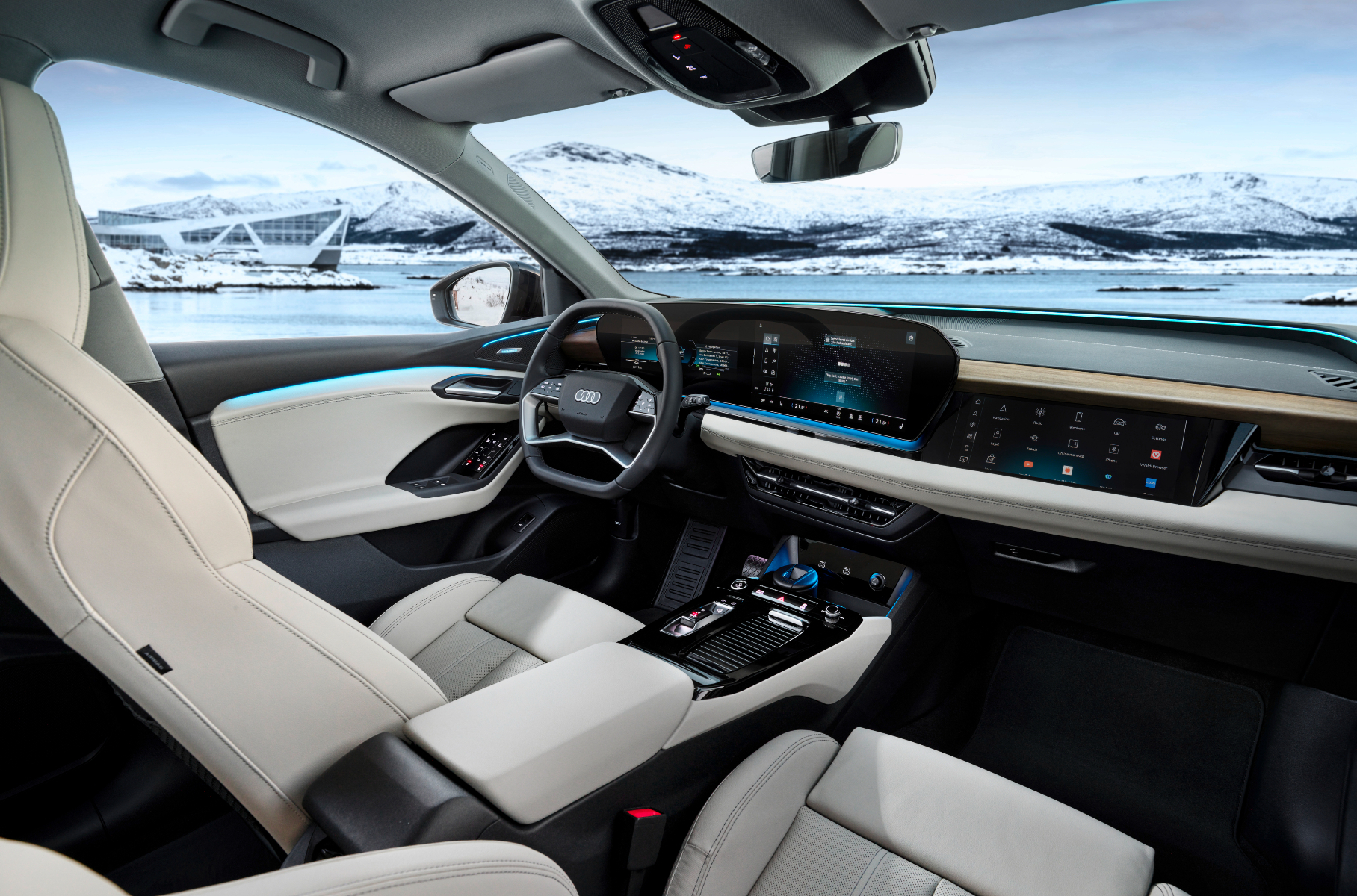 Представлен Audi Q6 e-tron на платформе электрического Porsche Macan5