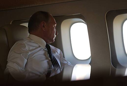 Путин прилетел в Ставрополь