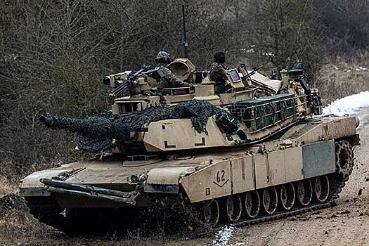 Российские танкисты проверили на прочность броню подбитого Abrams