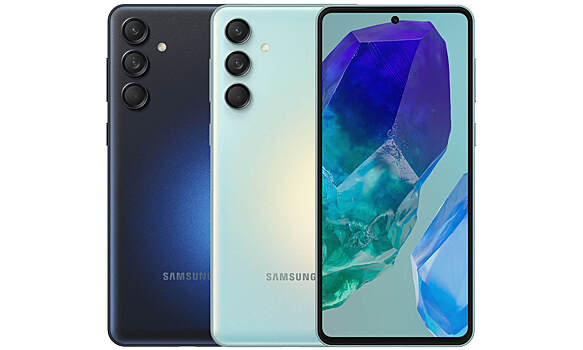 Samsung представила смартфон среднего класса Galaxy M55