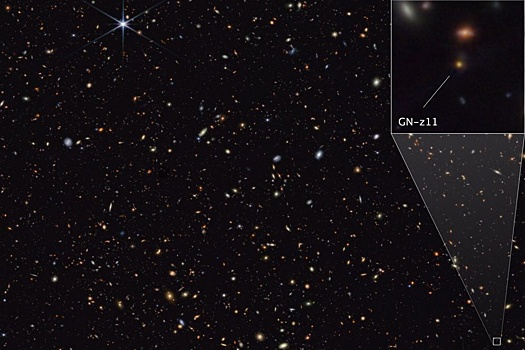 Телескоп Уэбба помог раскрыть тайны "первобытной" галактики