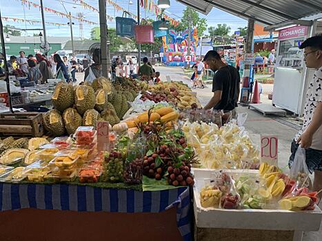 Туристы поделились опытом перевозки экзотических фруктов из Таиланда
