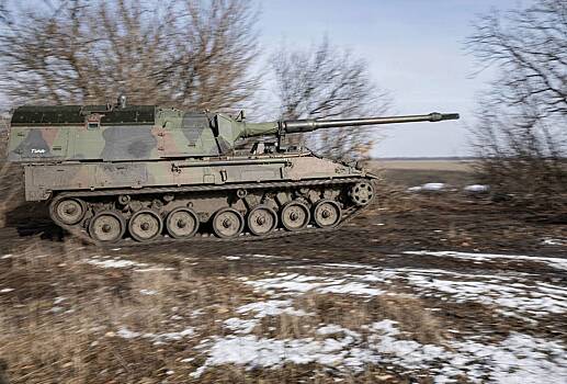 ВС России уничтожили немецкую САУ Panzerhaubitze 2000