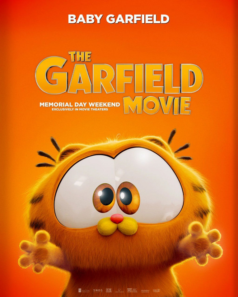 Вышли постеры c героями мультфильма «Гарфилд» — премьера 24 мая9