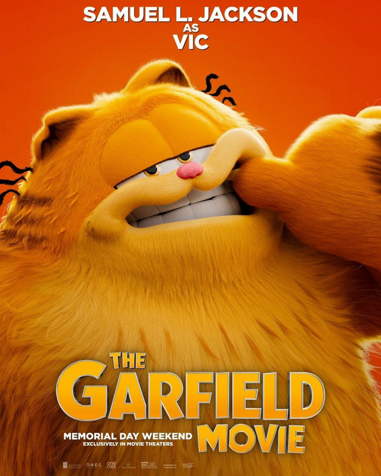 Вышли постеры c героями мультфильма «Гарфилд» — премьера 24 мая2