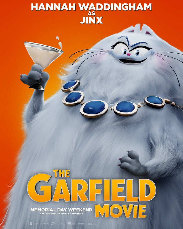 Вышли постеры c героями мультфильма «Гарфилд» — премьера 24 мая3