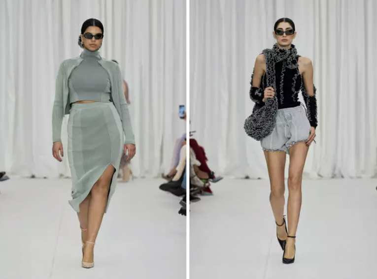 Женственность, пастель и прозрачность: неделя моды в Париже осень-зима 2024/252