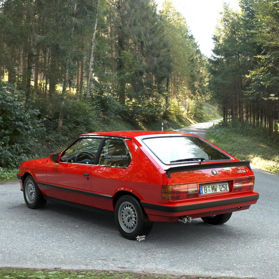 А что, если бы BMW придумал 1-серию в 80-х годах?1