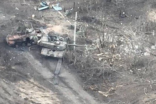 Российские беспилотники выявили критический изъян танков Abrams