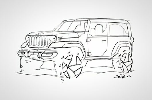 Дизайнер Jeep показал, каким может быть новый Wrangler