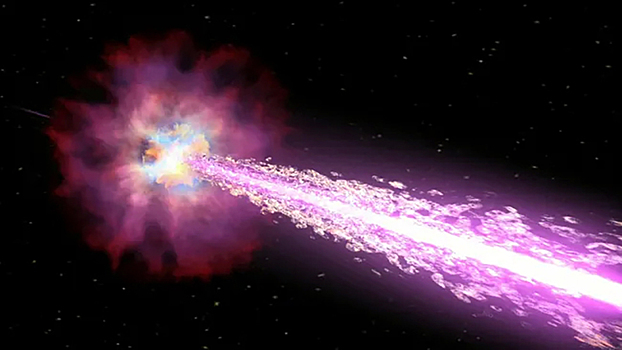 «Джеймс Уэбб» помог установить причину самого яркого взрыва в космосе за историю наблюдений