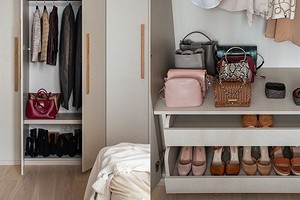 Как организовать хранение обуви в шкафу: идеи для удобного хранения, 37 фото0