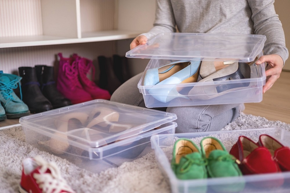 Как организовать хранение обуви в шкафу: идеи для удобного хранения, 37 фото14